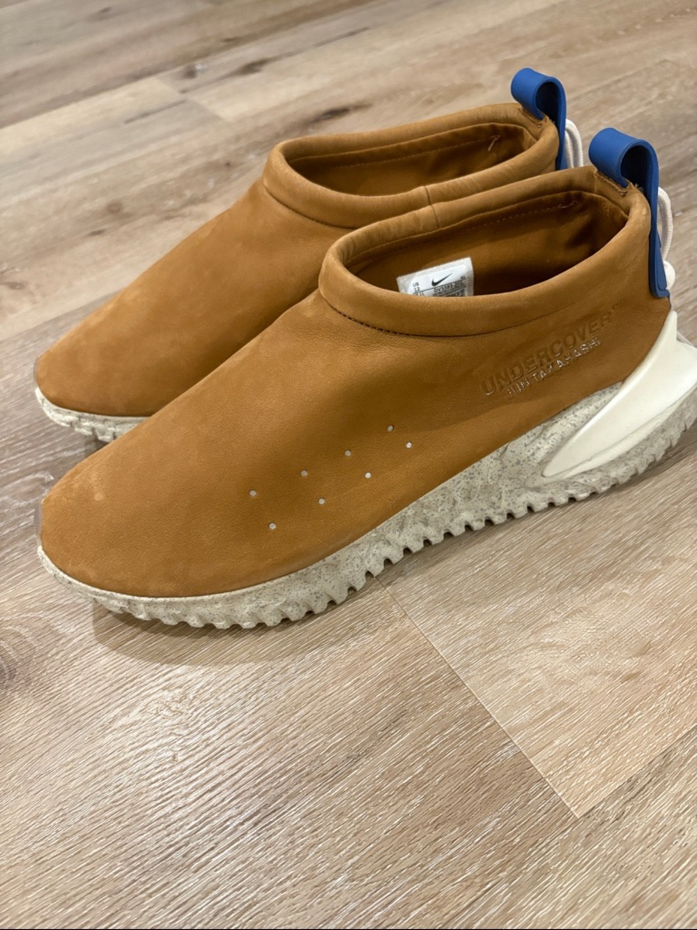 NIB [Nike] Moc Flow SP x Undercover Slip-In Comfort Shoes Suede Mens 12 / W 13.5 - Picture 6 of 14